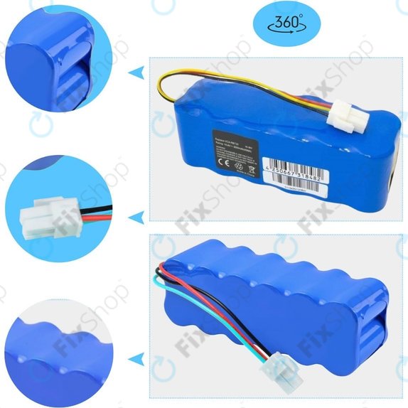 Samsung Navibot SR8840, SR8895, VCR8845 - Battery VCA-RBT20 Ni-MH 14.4V 3000mAh