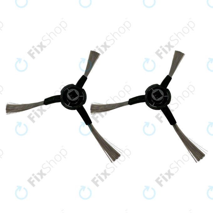 Side Brush, 2pcs, Black for Xiaomi Dreame S10, S10 Pro, Dreame Bot L10 Ultra, L10s Pro Ultra, Mi Robot Vacuum X10+