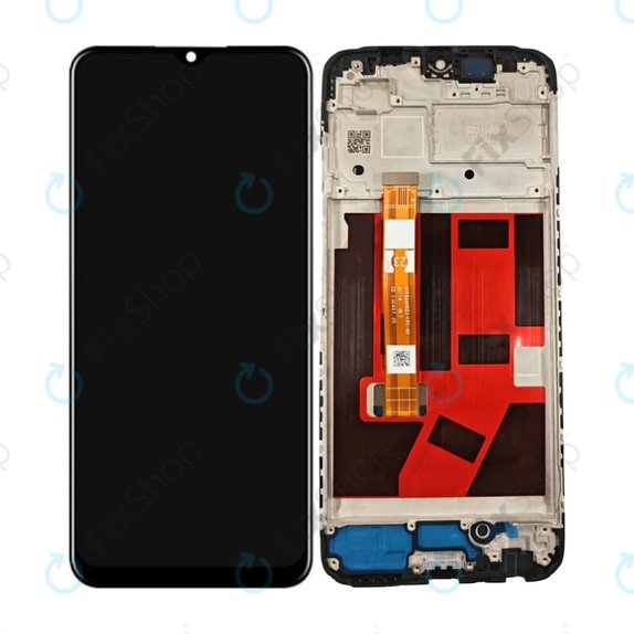 Oppo A38 CPH2579 - LCD Display + Touch Screen + Frame (Glowing Black) TFT