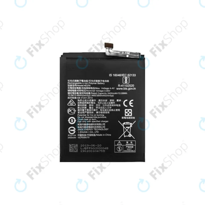 Nokia 3.1 Plus - Battery HE376 3500mAh