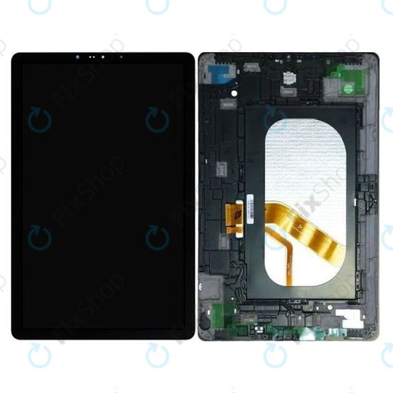 Samsung Galaxy Tab S4 10.5 T830, T835 - LCD Display + Touch Screen + Frame (Black) - GH97-22199A Genuine Service Pack