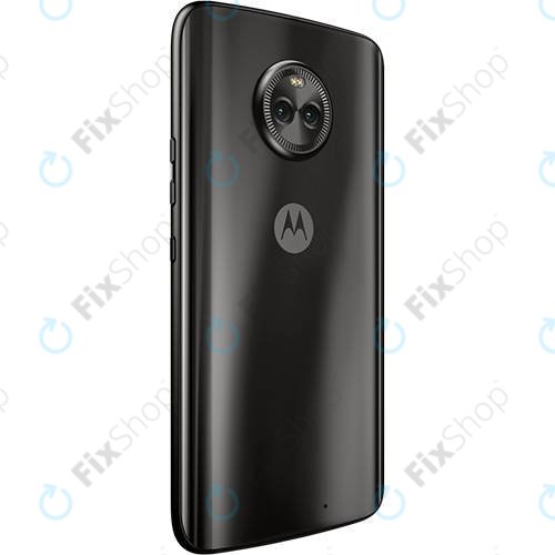 Motorola Moto X4 XT1900 - Battery Cover (Super Black) - 5S58C09155 Genuine Service Pack