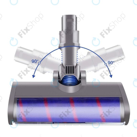 Dyson V6, DC-series - Floor Head with LED Light