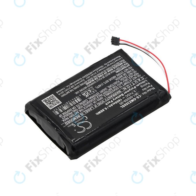 Battery for Garmin Zumo 340LM, 350LM, 390LM, 1800mAh, Li-Pol, 3.7V, 361-00059-00, HQ