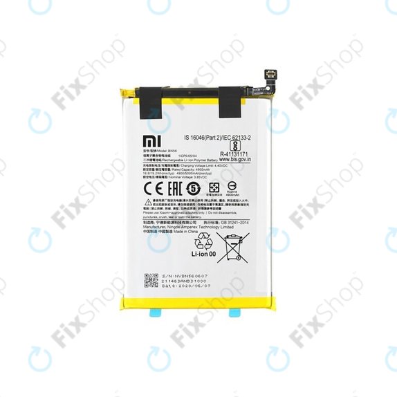 Xiaomi Redmi 9A, A1, A2 - Battery BN56 5000mAh, BN5F 5000mAh - 46020000425D Genuine Service Pack