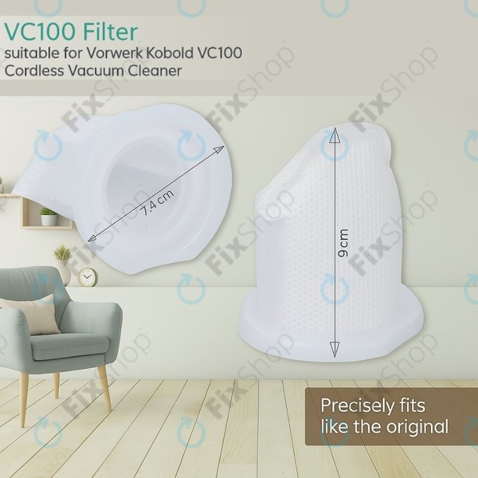Vorwerk Kobold VC100 - Dust Filter