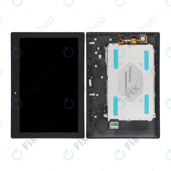 Lenovo TAB 2 A10-70 - LCD Display + Touch Screen + Frame (Black) TFT