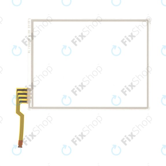 Touch screen glass (Black) for Nintendo 2DS