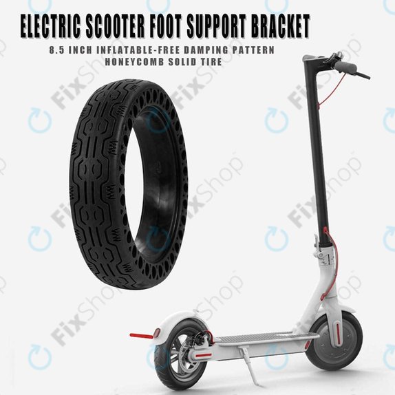 Xiaomi Mi Electric Scooter 1S, 2 M365, Essential, Pro, Pro 2 - Durable Full Tubeless Tire (Type 2) (Black)