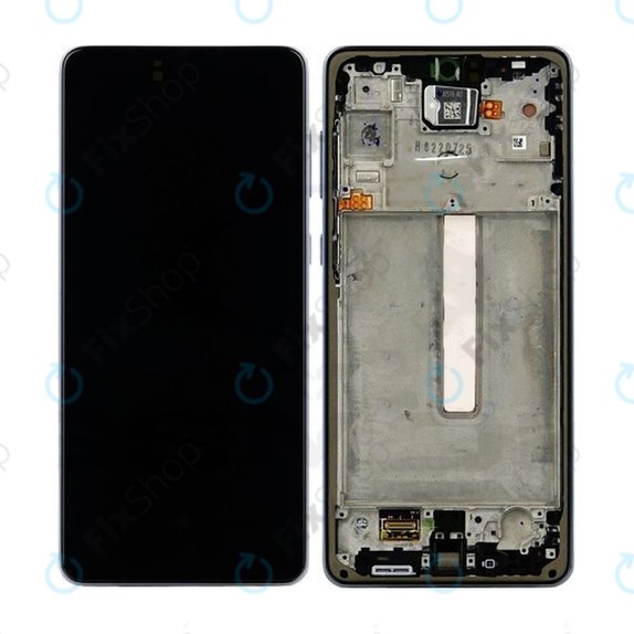 Samsung Galaxy A73 A736 - LCD Display + Touch Screen + Frame (Black) OLED