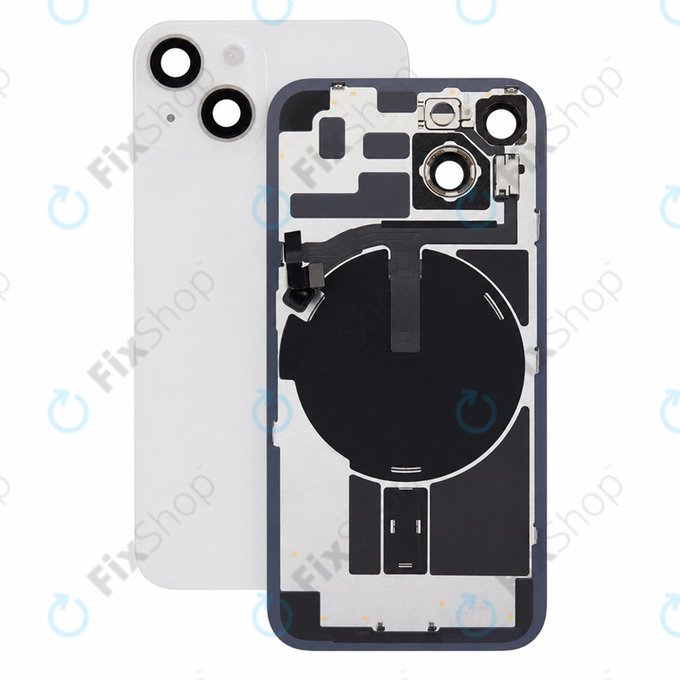 Rear Housing Glass for iPhone 14, Starlight, Pulled A