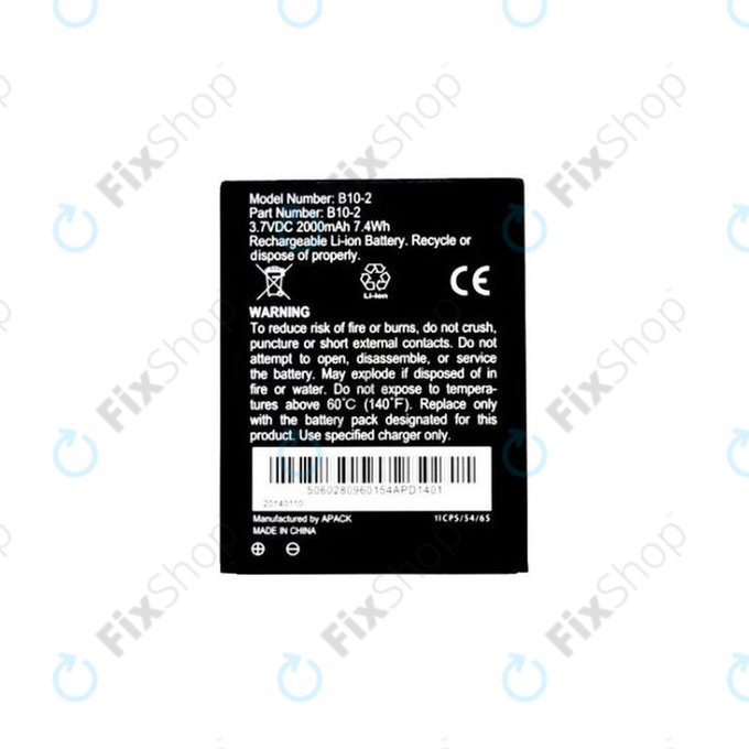 Caterpillar CAT B15 - Battery B10-2 2000mAh