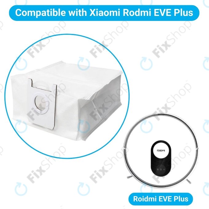 Dust Bag, 2pcs for Roidmi EVE Plus