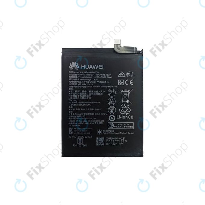 Huawei Mate 20 Pro, P30 Pro - Battery HB486486ECW 4200mAh - 24022762, 24022946 Genuine Service Pack