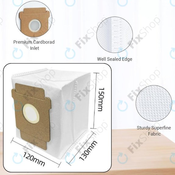 Dust Bag, 4pcs for iRobot Roomba Max 705, Plus 504, 505