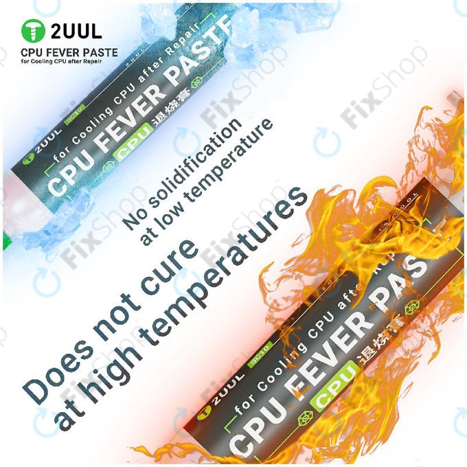 CPU Thermal Paste, Cooling, 2UUL SC10, 50g