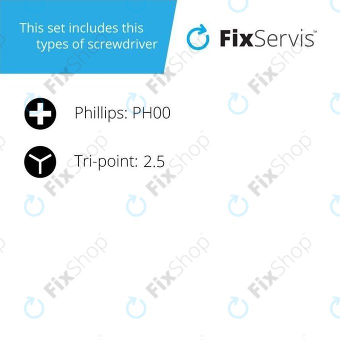 Simple Screwdrivers - Phillips + Tri-Point (MacBook)