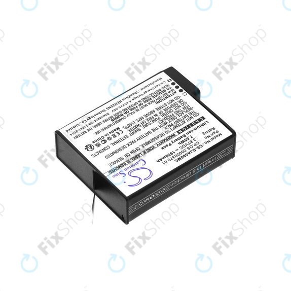 Battery for DJI Osmo Action 5, 1950mAh, Li-Ion, 3.87V, CP.OS.00000370.01, HQ