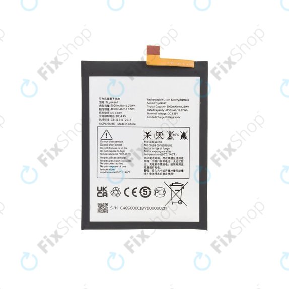 TCL 20L T774B T774H - Battery TLp048A7 5000mAh