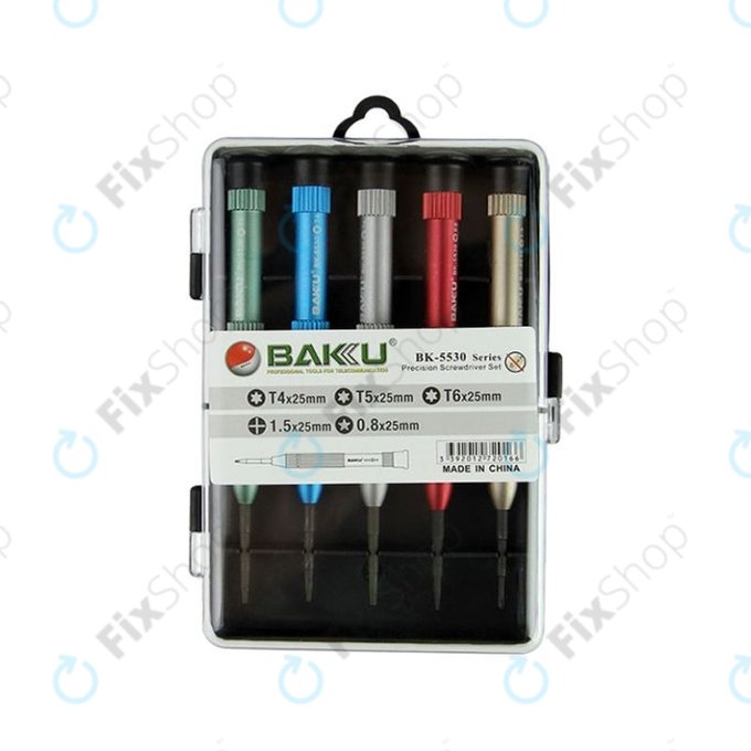 Baku BK-5530 - Screwdriver Set for Laptops (5pcs)