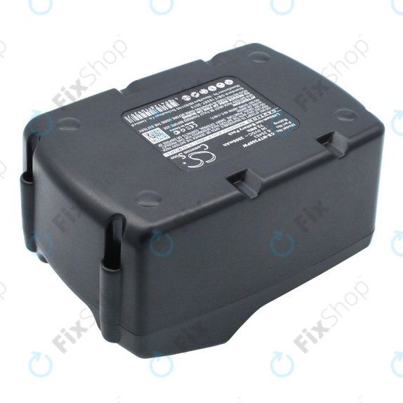 Battery for Metabo Ahs36v, Bha 36 Ltx Compact, 2000mAh, Li-Ion, 36V, 6.25453, HQ