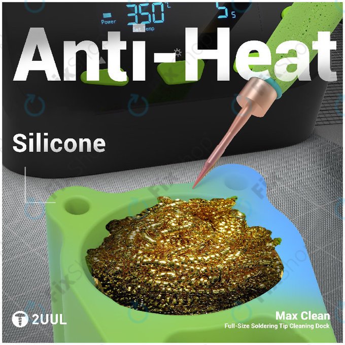 Soldering Tip Cleaning Dock, Max Clean, 2UUL FD30