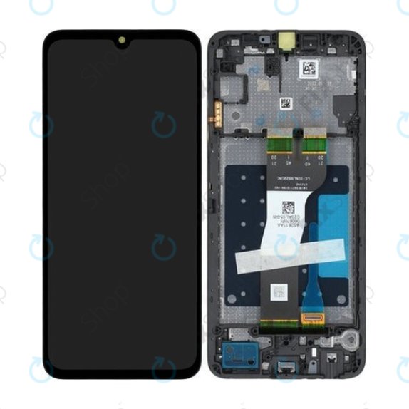 Samsung Galaxy A05s A057G - LCD Display + Touch Screen + Frame (Black) - GH81-24364A, GH81-24365A Genuine Service Pack