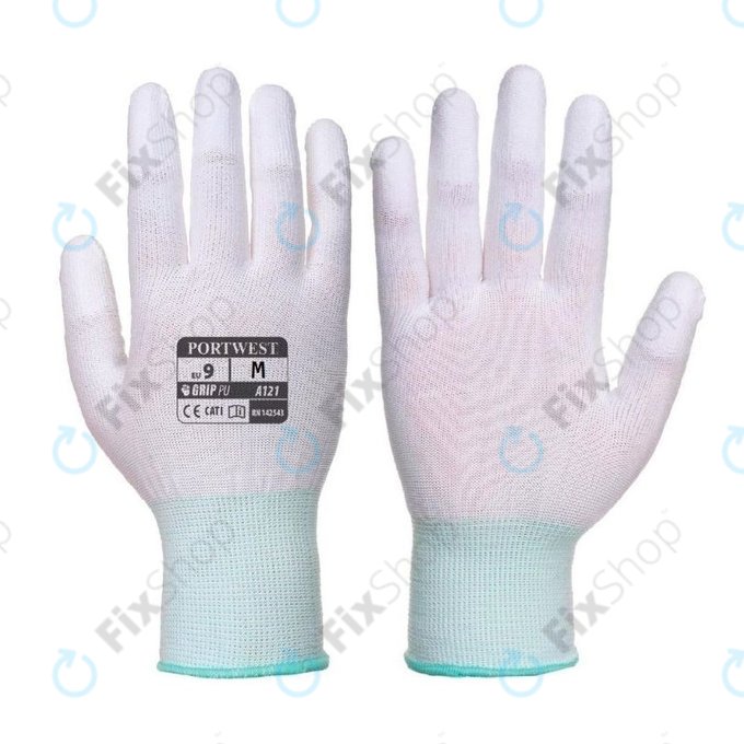 ESD Thin Rubber Gloves - Size M