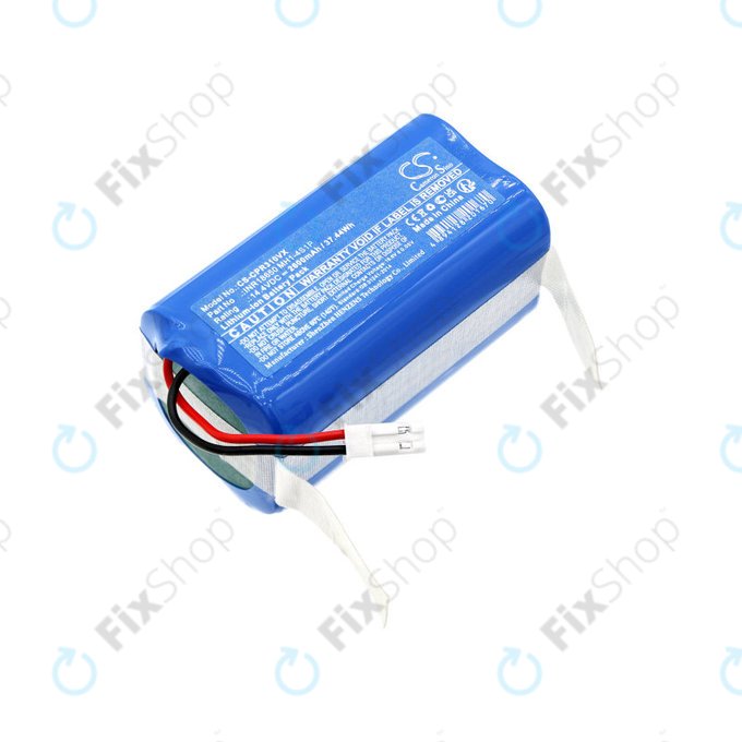 Battery for Concept VR3110, VR3115, VR3000, 2600mAh, Li-Ion, 14.4V, INR18650 MH1-4S1P, HQ