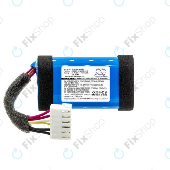 JBL Charge 4 - Battery ID998, 1INR19/66-3 7800mAh HQ