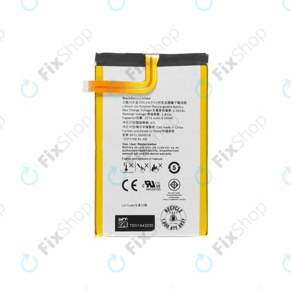 Blackberry Classic Q20 - Battery BPCLS00001B 2515mAh