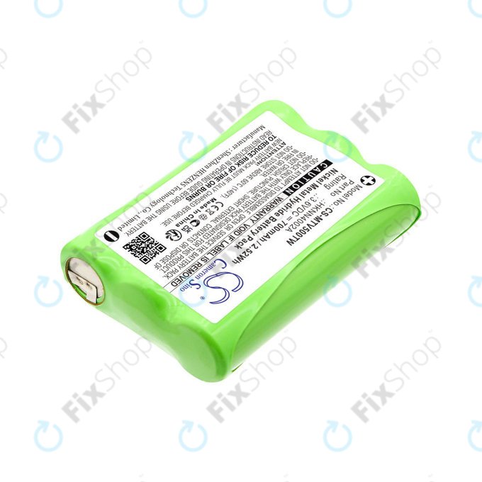 Battery for Motorola Talkabout T280, T200, T82, T82 Extreme, 700mAh, Ni-MH, 3.6V, HKNN4002A, HQ