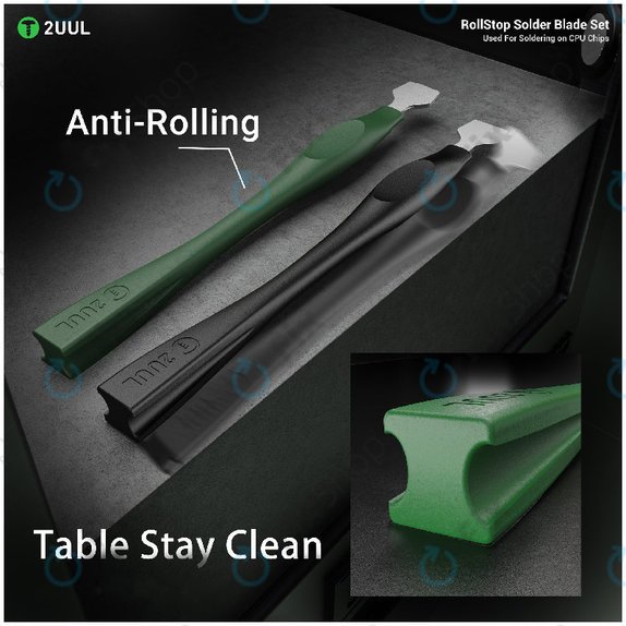 IC Chip Cleaning & Glue Removal Blade Set, 2UUL DA19