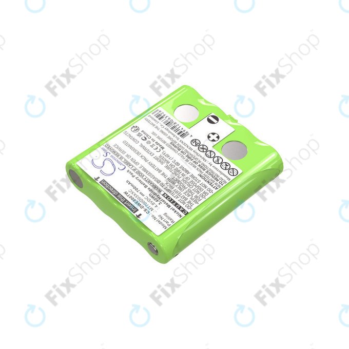 Battery for Detewe Outdoor Pmr a Simvalley, 700mAh, Ni-MH, 4.8V, MT700D03XXC, HQ