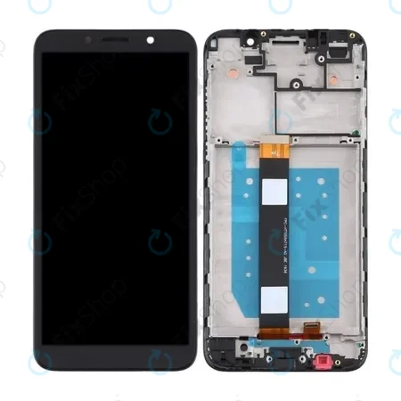 Motorola Moto E6 Play - LCD Display + Touch Screen + Frame (Black) TFT