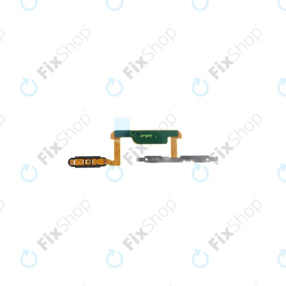 Samsung Galaxy Tab S7 T870, T875, T876B - Fingerprint Sensor + Flex Cable (Mystic Black)