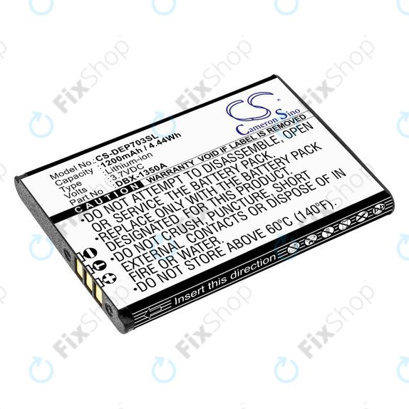Battery for Doro 7030, 7031, DFC-0270, 7080, 1200mAh, Li-Ion, 3.7V, DBX-1350A, HQ