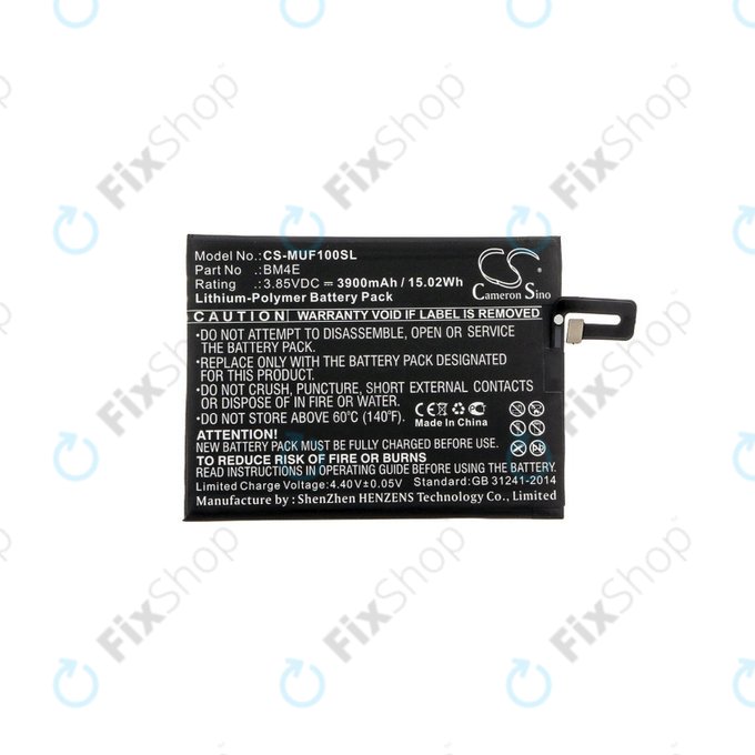 Xiaomi Pocophone F1 - Battery BM4E 3900mAh HQ