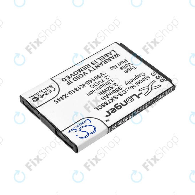 Battery for Siemens Gigaset, Openstage, SL, 950mAh, Li-Ion, 3.7V, V30145-K1310-X445, HQ