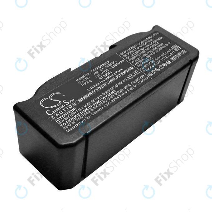 iRobot Roomba e-series, i-series - Battery ABL-D1, 4624864, ABL-D2 Li-Ion 14.4V 6800mAh HQ