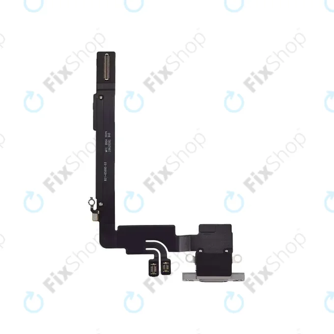 Apple iPhone 16 Pro Max - Charging Connector + Flex Cable (White Titanium)