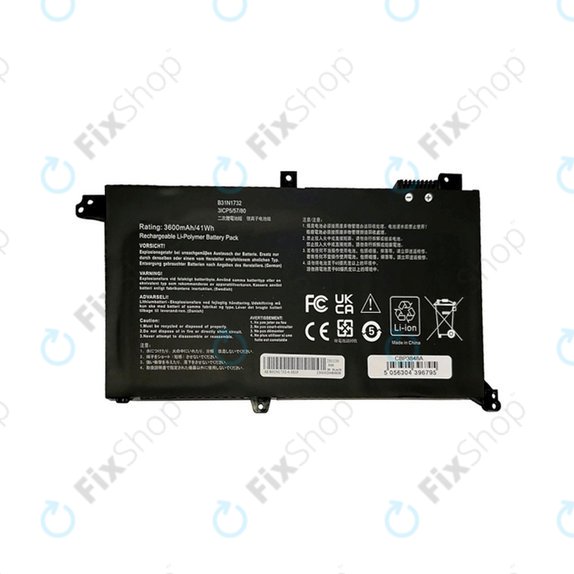 Asus X571GD-BQ275T - Battery Li-Ion 11.55V 3600mAh - 77051179 Genuine Service Pack