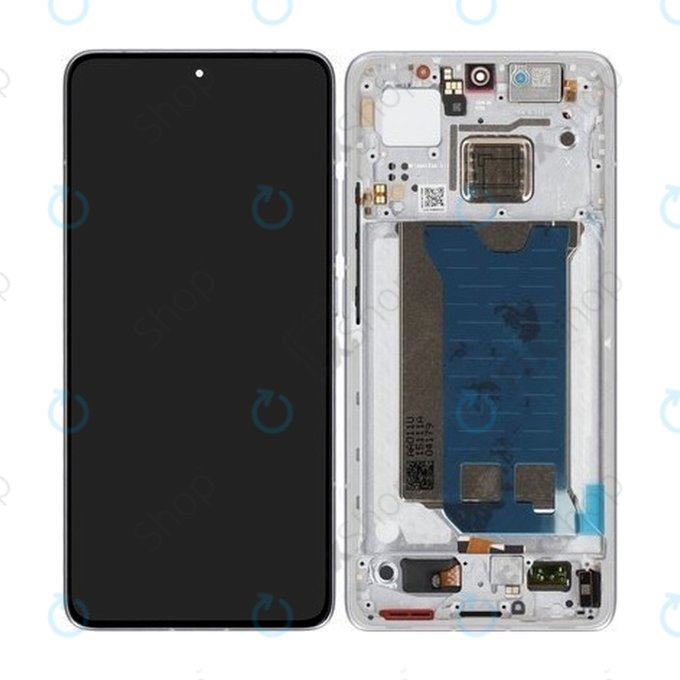 Xiaomi Poco F7 Pro 5G - LCD Display + Touch Screen + Frame (Silver) - 56002200O1100 Genuine Service Pack