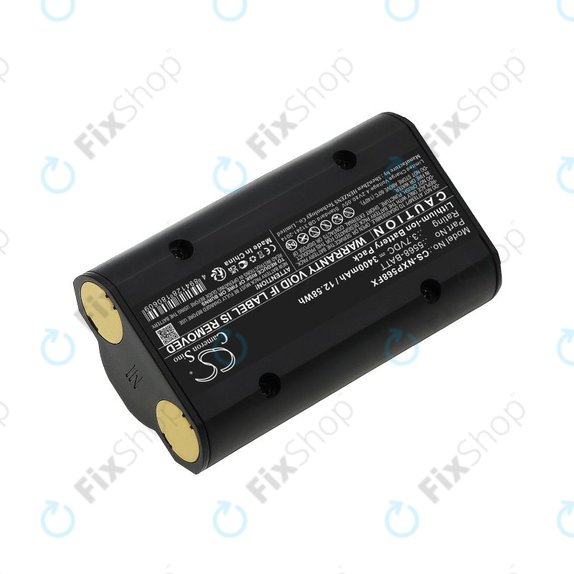 Battery for Nightstick 5566, 5568, 3400mAh, Li-Ion, 3.7V, 5568-BATT, HQ