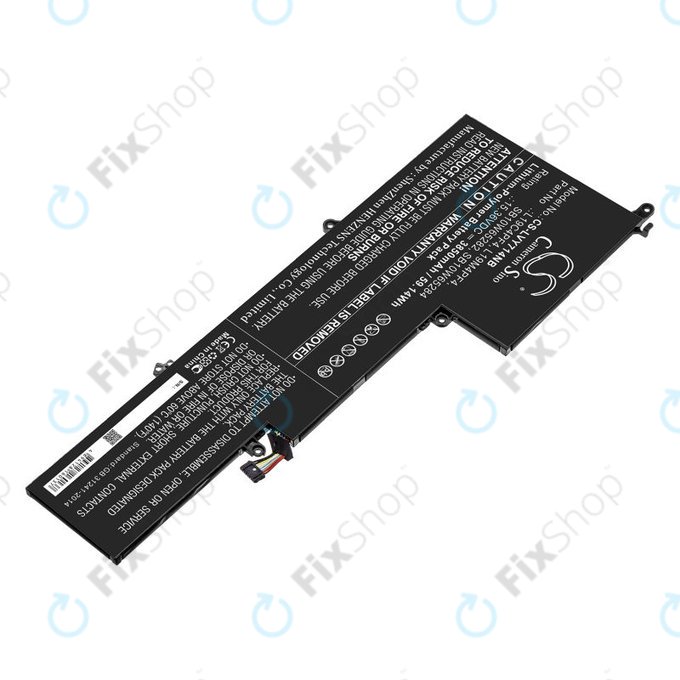 Battery for Lenovo Yoga Slim 7, 14s, 3850mAh, Li-Pol, 15.36V, L19C4PF4, HQ