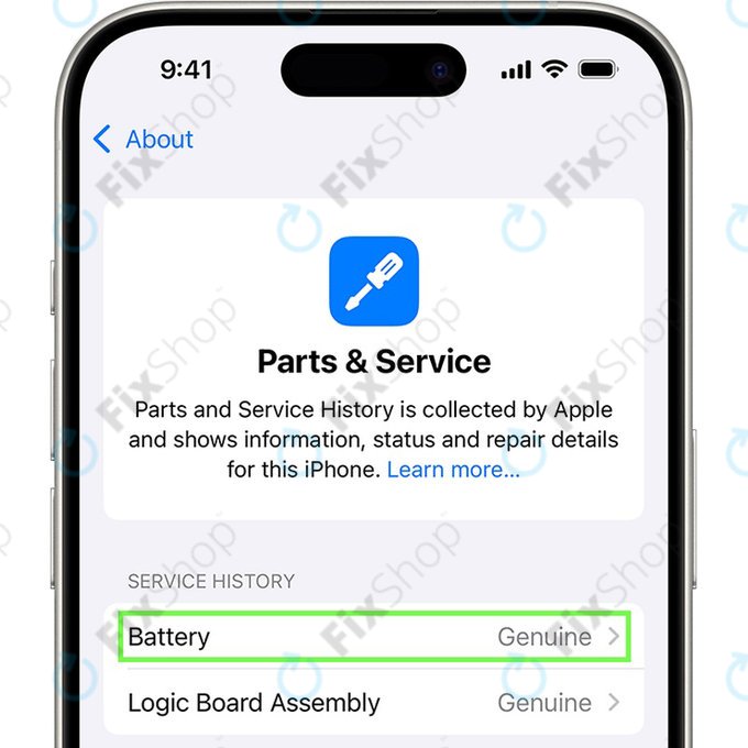 Battery for iPhone 16 Plus | 661-42837 | 4674mAh | Genuine Apple