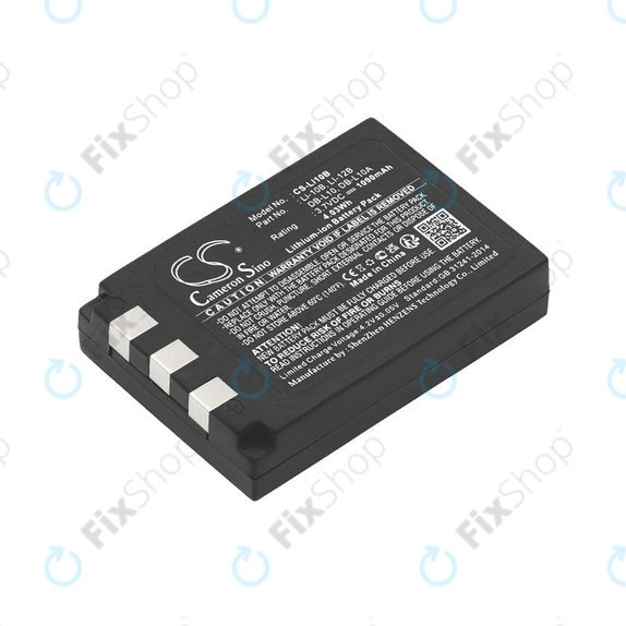 Battery for Olympus C-765 Zoom, Camedia X-3, 1090mAh, Li-Ion, 3.7V, Li-10B, HQ