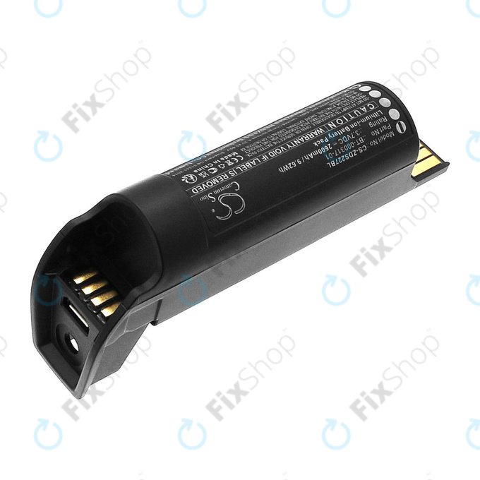 Battery for Zebra CR2278, DS22, 2600mAh, Li-Ion, 3.7V, BT-000317-01, HQ