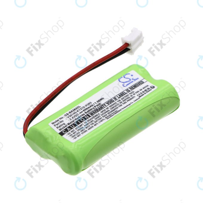 Battery for Gigaset A12, A140, A160, AL140, AS140, 650mAh, Ni-MH, 2.4V, V30145-K1310-X383, HQ