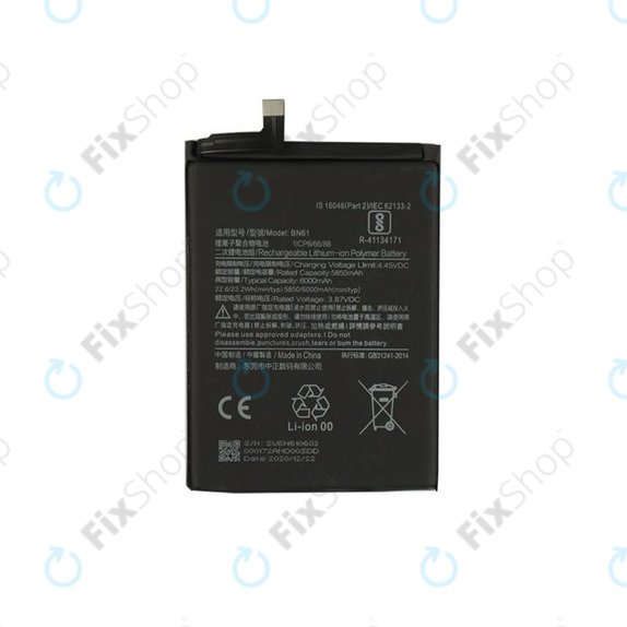 Xiaomi Poco X3, X3 NFC, X3 Pro - Battery BN57, BN61 5160mAh